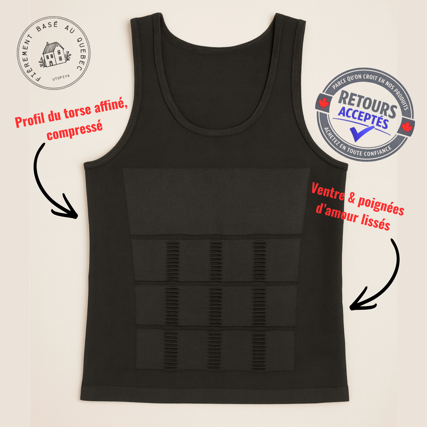 Utopiya Silhouette™ – Camisole Sculptante