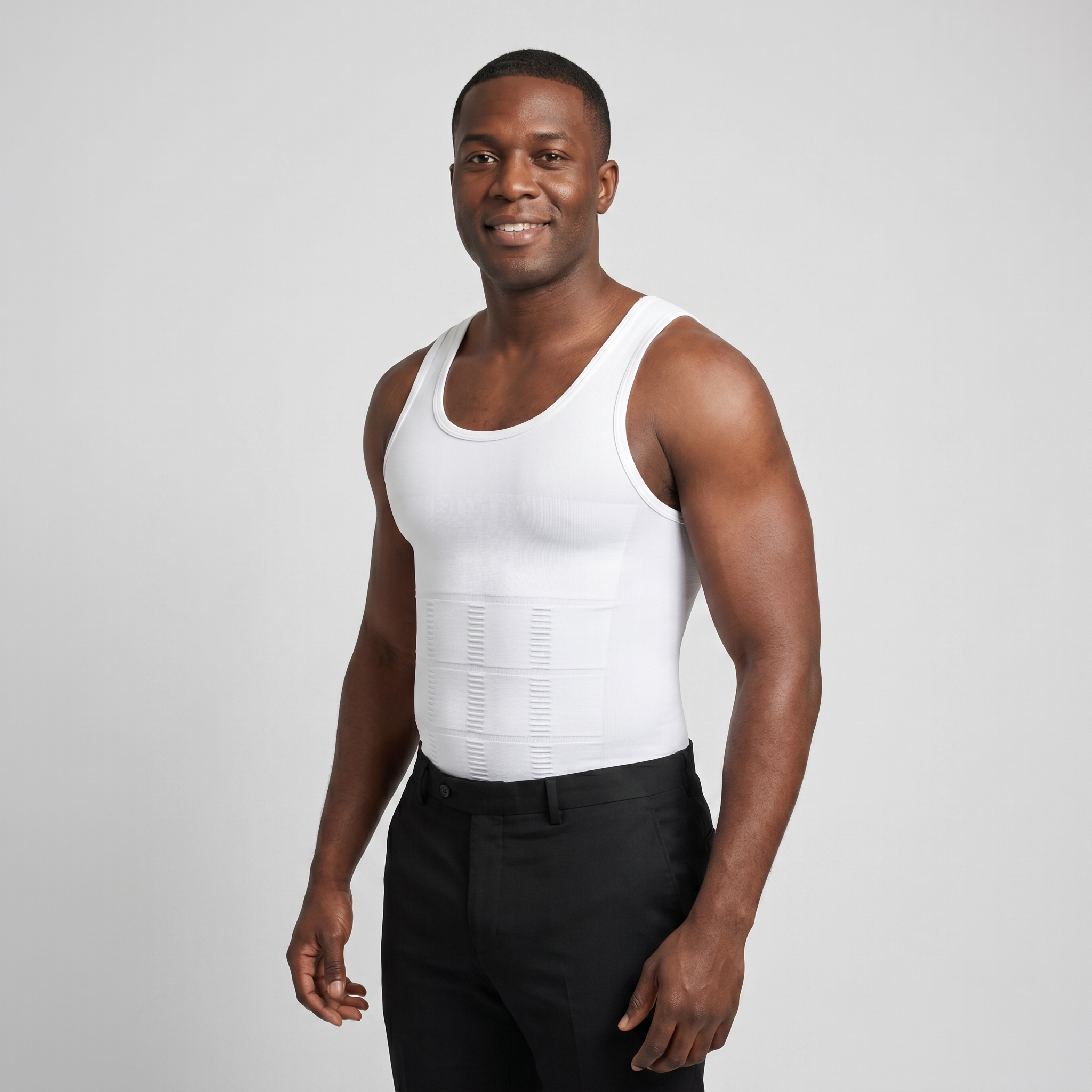 camisole de compression homme sous chemise discrète